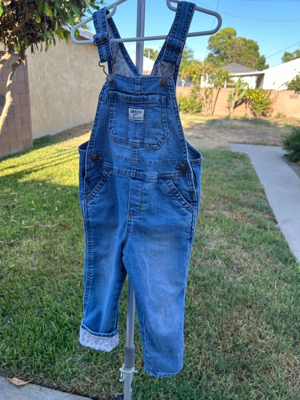 OshKosh B'gosh Denim Blue Kids Overalls